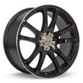 Rtx Alloy Wheel, Twin 15x6.5 4x100 ET38 CB73.1 Black Machined 081281